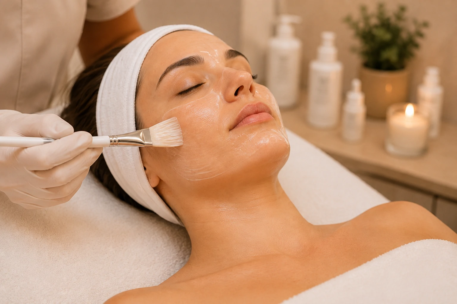 Peeling facial