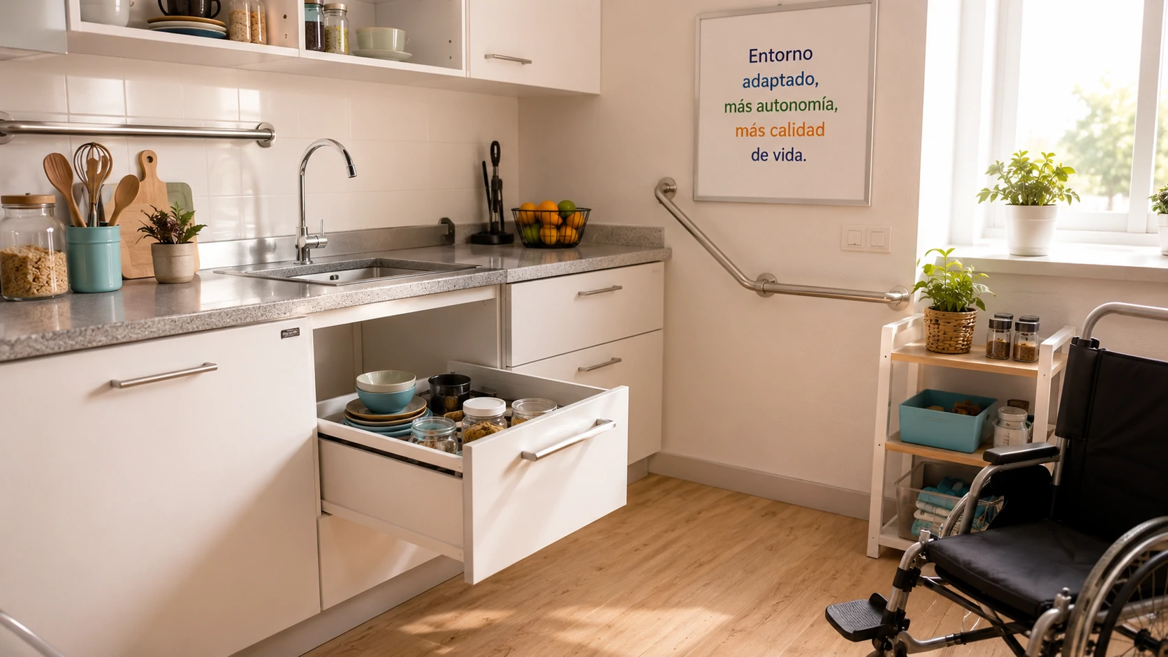 Adaptación del entorno para favorecer la autonomía